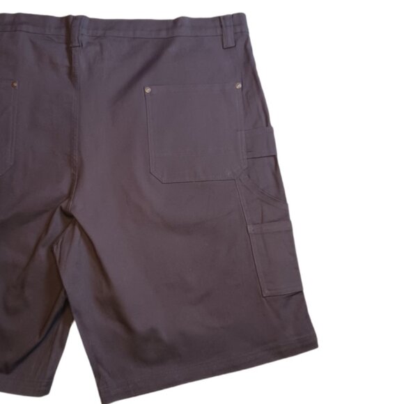 Stanley Stretch Work Shorts Mens Size 44 Gray Carpenter Shorts Workwear Mens 44 - Picture 5 of 7